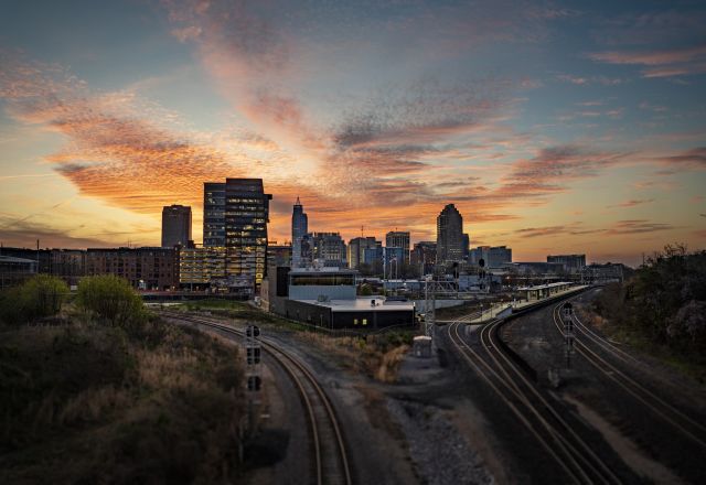 Downtown Raleigh Skyline 2023